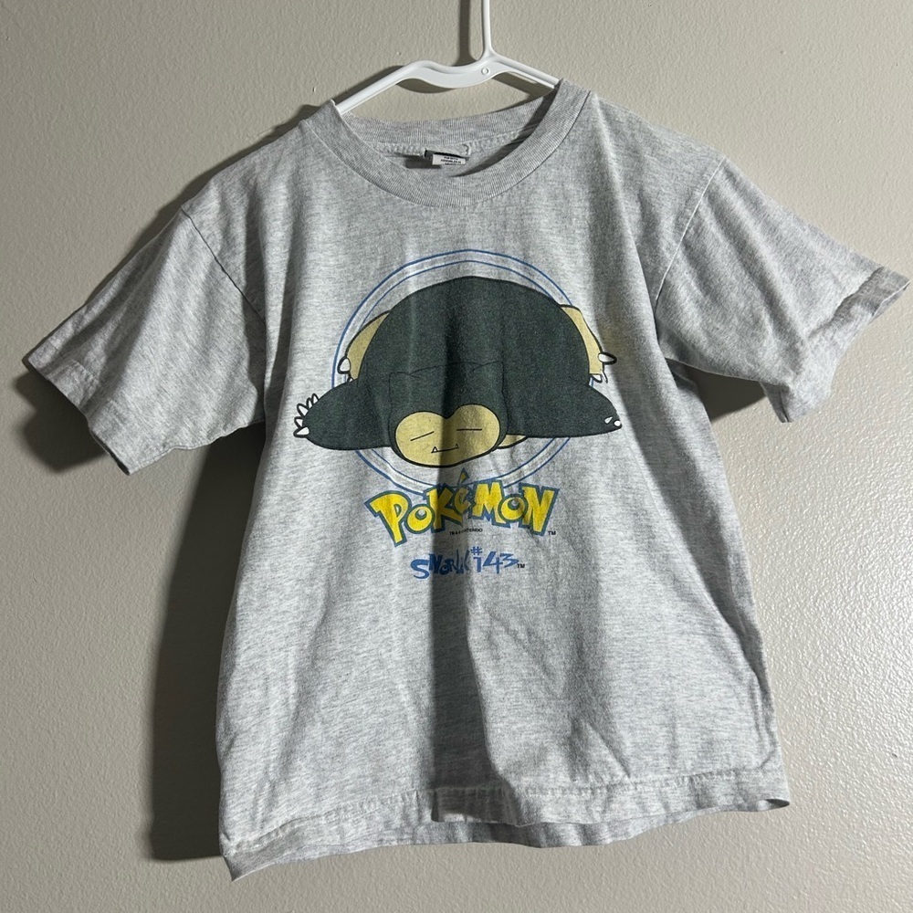 Pokemon Kids Gray Snorlax T-Shirt